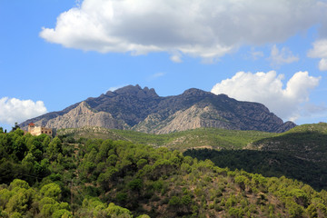 Fototapeta na wymiar Espagne Serra de Montserrat