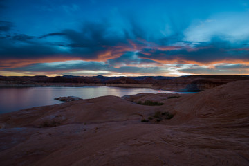 Lake Powell after Sunset