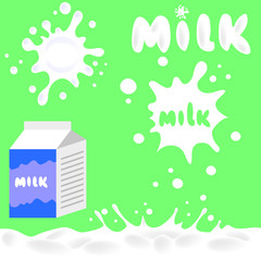 Milk Box and  Blots