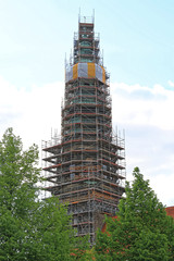 Church Tower Construction