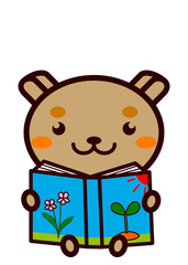 読書する動物シリーズ