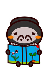 読書する動物シリーズ