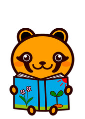 読書する動物シリーズ