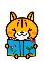 読書する動物シリーズ