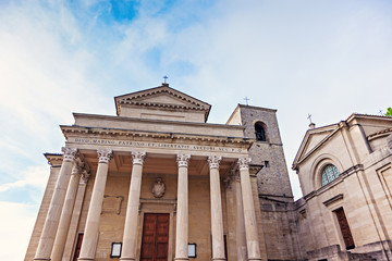 Fototapeta na wymiar Basilica di San Marino