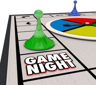 Game Night Family Time Fun Competition Board Pieces