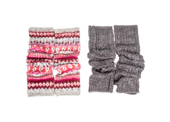 Leg Warmers Isolated on White