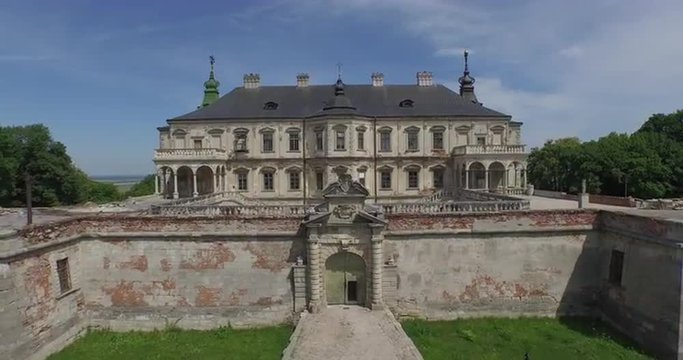 Pidhorodetsky Castle is a Renaissance palace with the surrounding fortifications. It is located in the village Pidgirci (Lviv region, Ukraine).