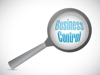 business control review sign concept