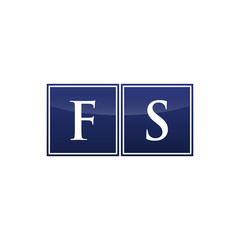 Letter Initial Logo FS