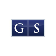 Letter Initial Logo GS