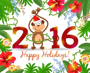 Year of monkey 2016