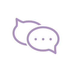 Cloud speech Icon Collection 