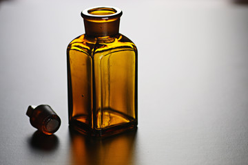 Spa bottle green cloth