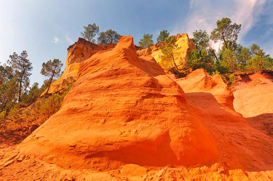 Roussillon, cave di ocra
