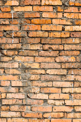 Old brick wall. Texture for background.