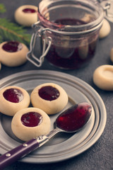 cookies with jam filling