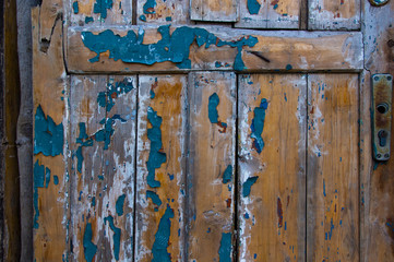 texture old wooden door