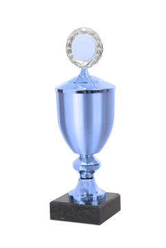 Trophy cup isolated