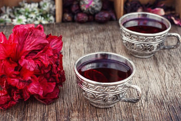 Tea from Sudanese rose