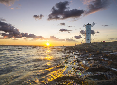 Fototapeta Latarnia morska "Stawa Młyny"