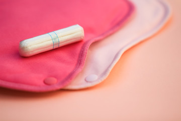 Tampon and cloth menstrual pads