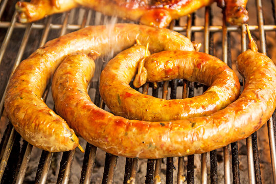 Sai Aua or Notrhern Thai Style Sausage,Thailand.