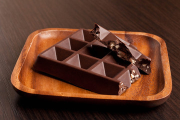 Chocolate with nuts