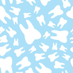 Seamless teeth pattern