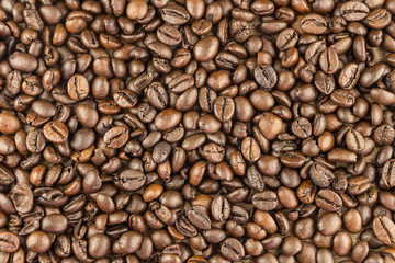 roasted coffee beans, can be used as a background