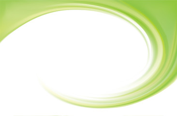 Vector abstract lime spiral background