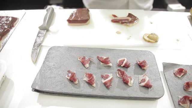Plato de jamon