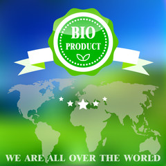 Bio product badge