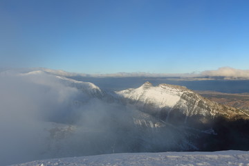 Mountains in winter, Tatras