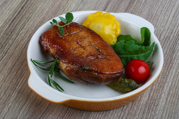 Roasted duck breast