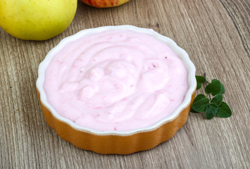 Srawberry yoghurt