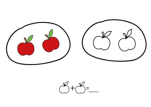 owoce,zbiór,matematyka