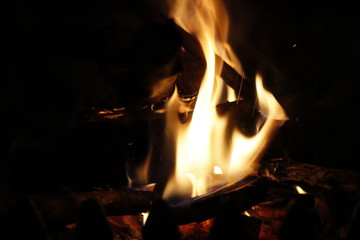 Fototapeta premium Chimenea