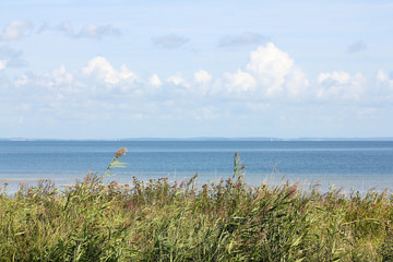 Blick auf die Ostsee vom Greifswalder Bodden Richtung Insel R&uuml;gen