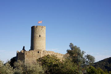 Fototapeta na wymiar Castello di Noli - Liguria