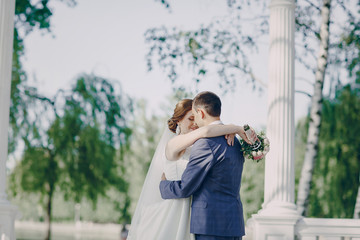 Obraz premium weddind sun day