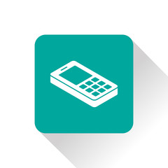 cell phone 3d isometric icon