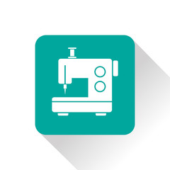 sewing machine vector icon