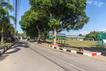 Fototapeta premium The environment inside Thai government school