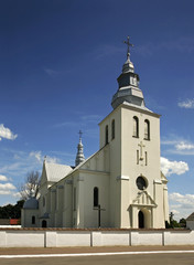 Church of Our Lady of Czestochowa in Dzwola. Poland