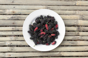 Flesh organic mulberry