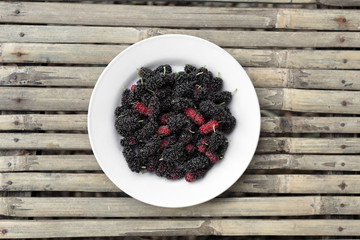 Flesh organic mulberry