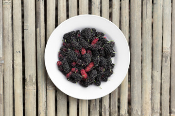 Flesh organic mulberry