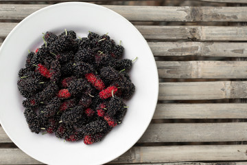 Flesh organic mulberry