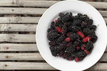 Flesh organic mulberry